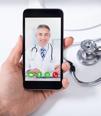 Ärztliche Videotelefonie
